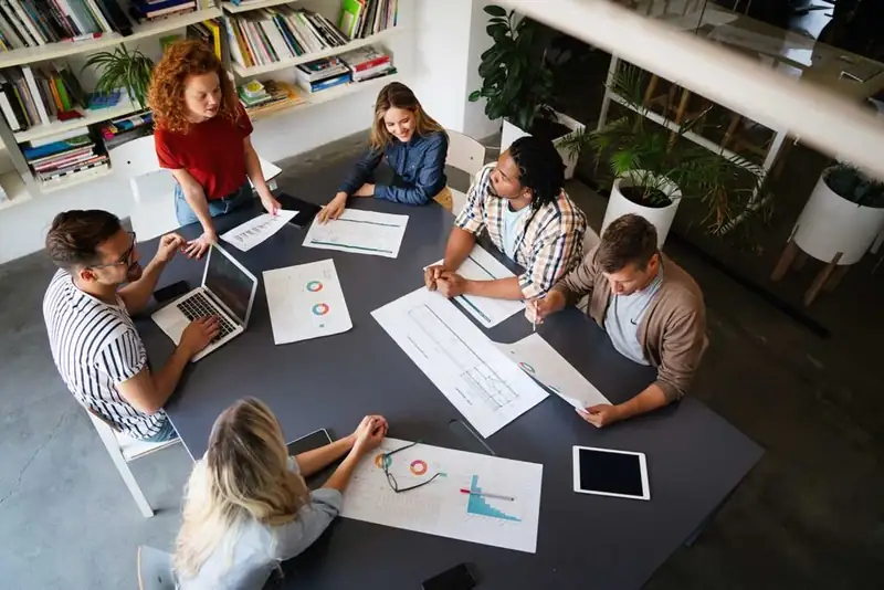 Analytics and reporting spread across the table